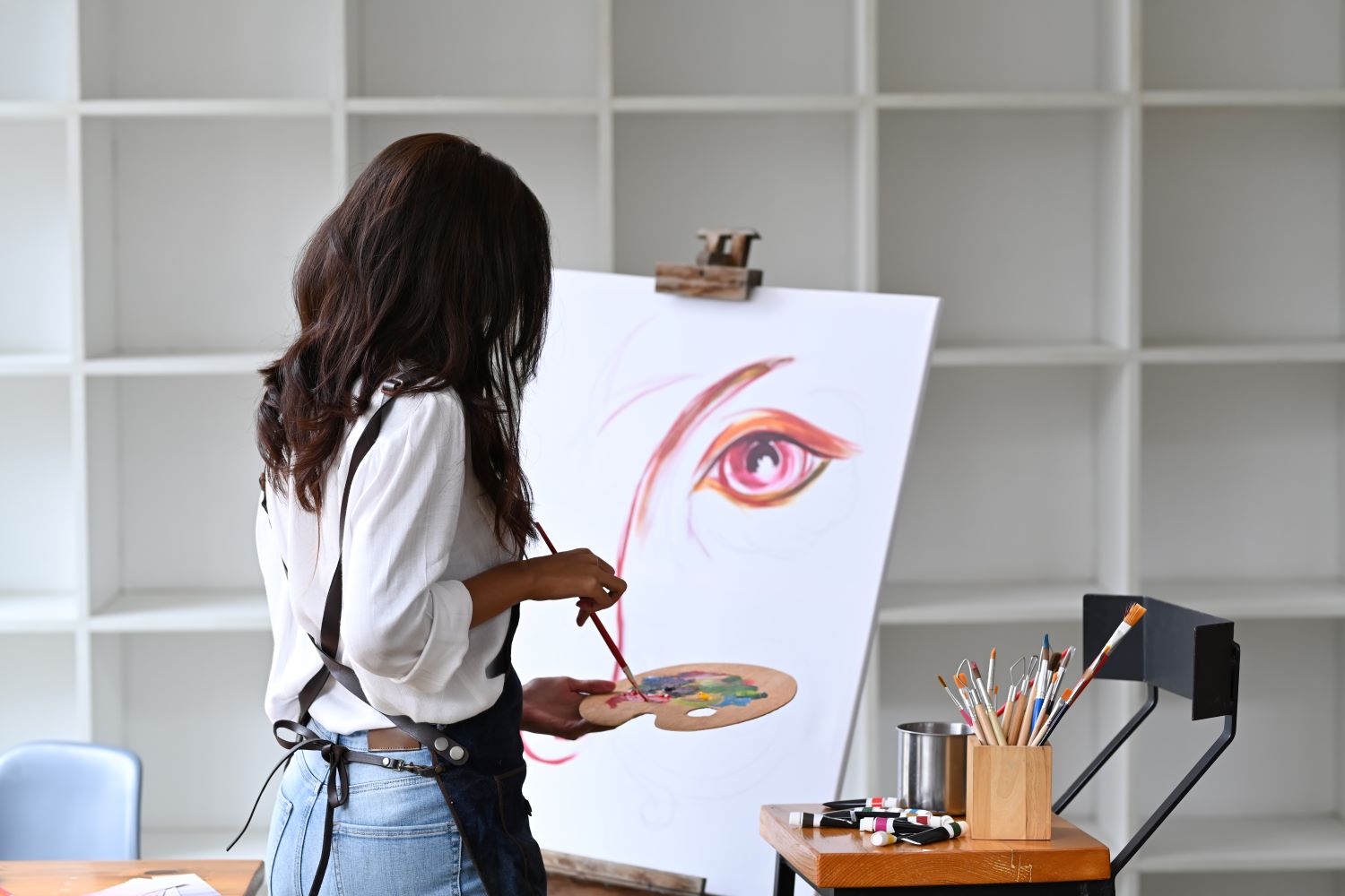 วาดดวงตาให้มีชีวิต